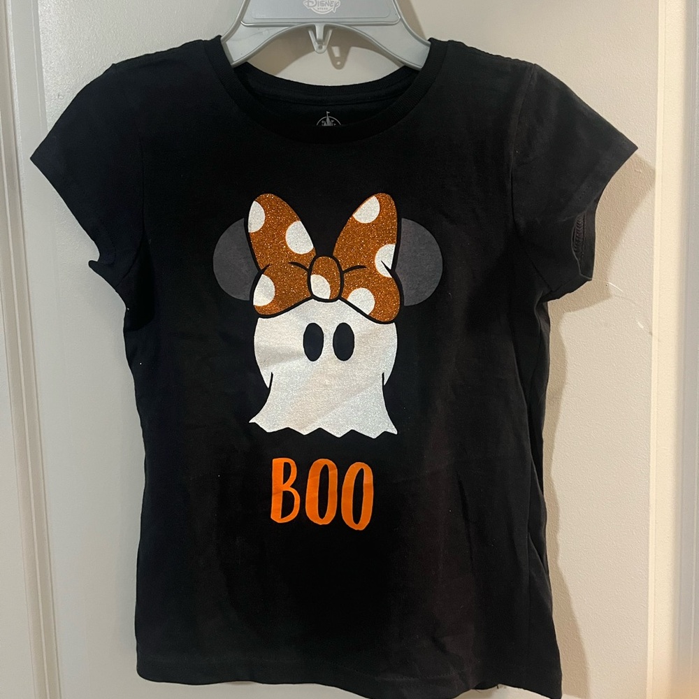 Girls Minnie Halloween tee